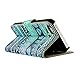 MOLLYCOOCLE iPhone SE Case, iPhone 5 5S Case Colorful Pattern Wallet Style Credit Card Holder Case Magnetic Design Flip Folio PU Leather Cover Standup Cover Case for iPhone SE 5 5s (Tribal Pattern)