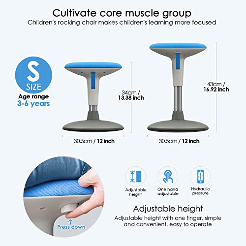 Standing Desk Chair Pearington Adjustable Wobble Stool | Active ...