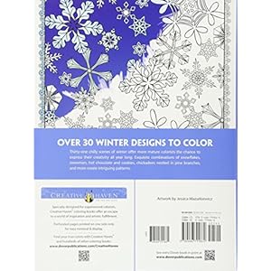 Creative Haven WinterScapes Coloring Book (Adult Coloring)