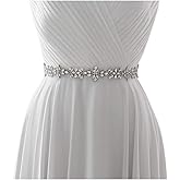 HONGMEI Rhinestone Bridal Belt Wedding Dress Belt Elegant Wedding Belt Sashes