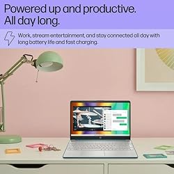 HP 15 Slim Laptop in Ocean Blue Intel i3-1115G4 up