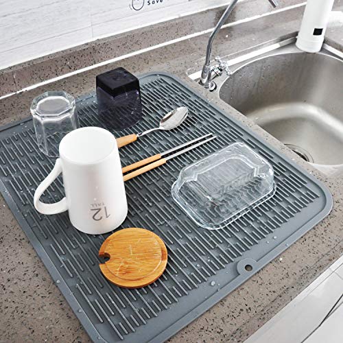 Extra Large Silicone Trivet Heat Resistant Mat 18'' x 16'' Set of 2