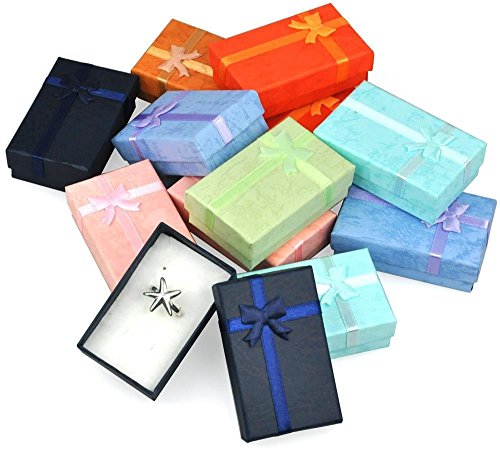 World Pride 12pcs Assorted Jewelry Gifts Boxes for Jewelry Display