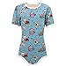 The Littlest Gift Shop Adult Baby Little Kitten Snap Crotch ABDL Onesie Romper Blue
