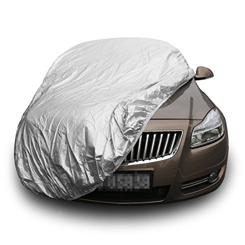 Copap Car Covers Nylon Universal Sedan Full Cover Size XL Fits up to 190 inches Wear Resistant, UV & Dust Proof - Thumbnail 4