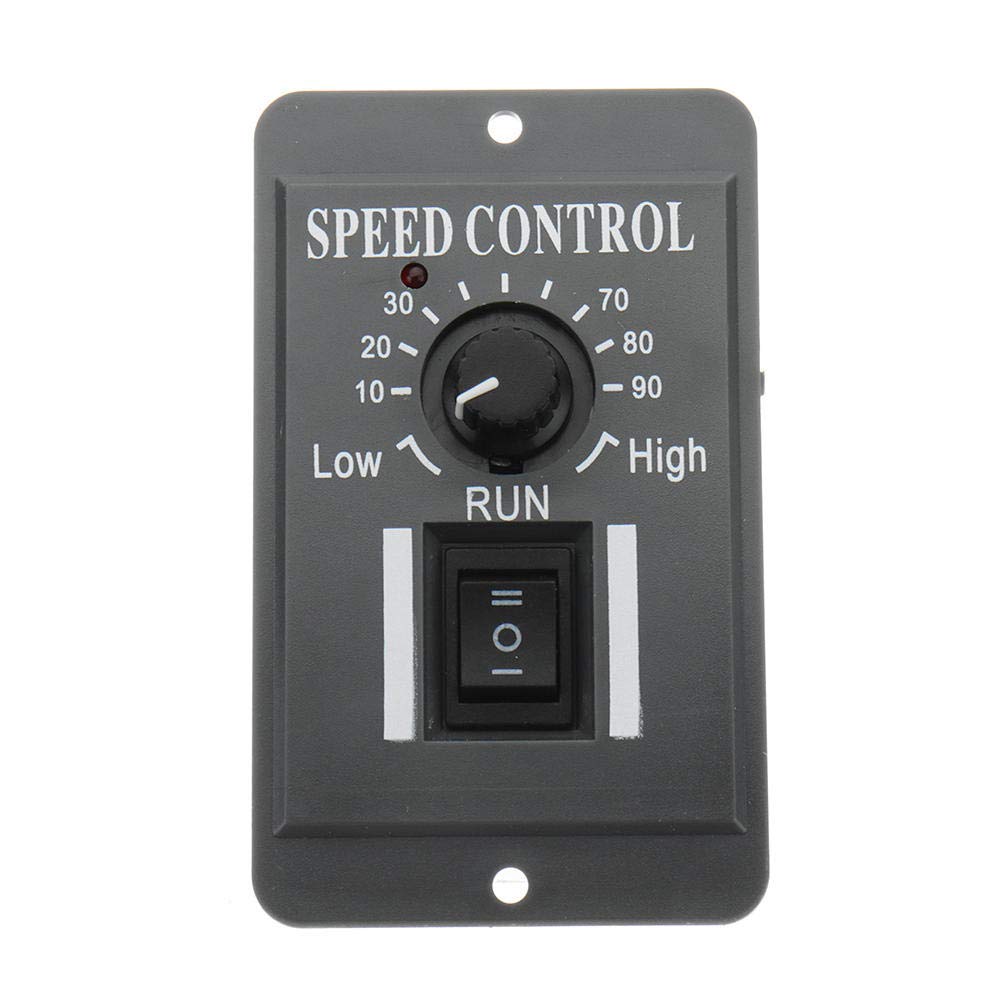 DollaTek DC 6A Motor Speed Governor Slow Down Motor Controller Positive And Negative Rotating Control Switch 12V/24V/36V/48V