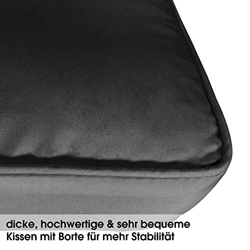BRAST Gartenmöbel Lounge Set | 4-12 Personen viele Modelle & Farben | incl. extra Dicke Kissen | TÜV geprüft | Outdoor… – Bild 5