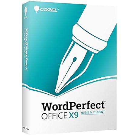 Corel WordPerfect Office X9 Home & Student Edition for PC