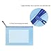 Zipper Envelope Pouch, Pack of 5, 5 Colors Water-Resistant PVC Zippered File Bags for Women, Men Organizer Bill, Pen, Memo, Cosmetics, Travel Accessories (A3 16.9