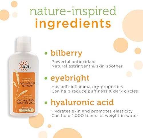 earth science eye makeup remover