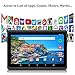 7 inch Tablet Google Android 8.0 Quad Core 1024×600 Dual Camera Wi-Fi Bluetooth 1GB/8GB Play Store Netfilix Skype 3D Game Supported GMS Certified (Black)thumb 2
