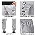 Ultra Game NFL Men's Super Soft Game Day Jogger Sweatpants, Denver Broncos, Heather Gray, Large
