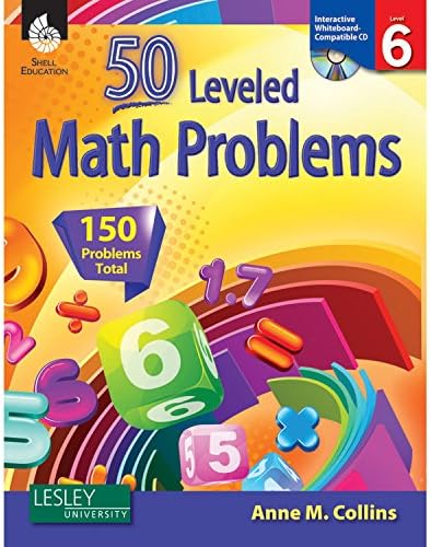 50 Leveled Math Problems Level 6 ebook