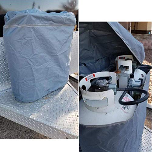 RV Propane Tank Cover Double 30 LB Propane Tank Cover for Camper