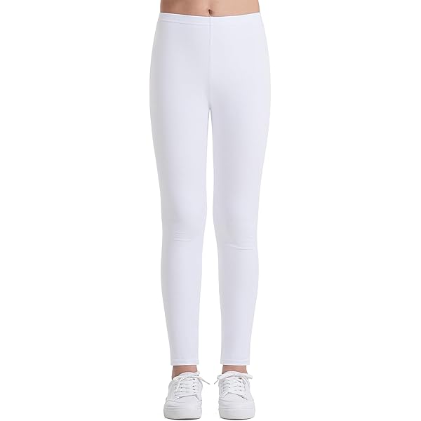 French Toast Girls' Ankle Length Leggings - Khaki, Large Long Size, School Uniform & Everyday Wear - View #2