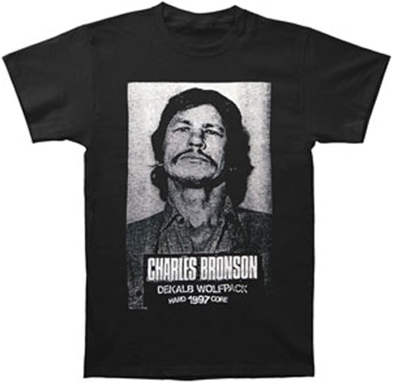 Charles Bronson Men's Dekalb Wolfpack T-shirt Black