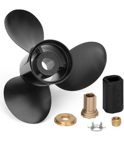 Solas 3313-105-13 Amita 4 Blade Honda 11.5 X 13 RH Propeller - Michigan
