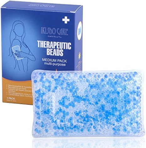 Cold &amp; Hot Therapy Reusable Gel Beads Pack 7.3'' X 4.5''