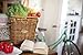 Nantucket Bicycle Basket Co. Cisco Pannier Basket with Hooks, Honey