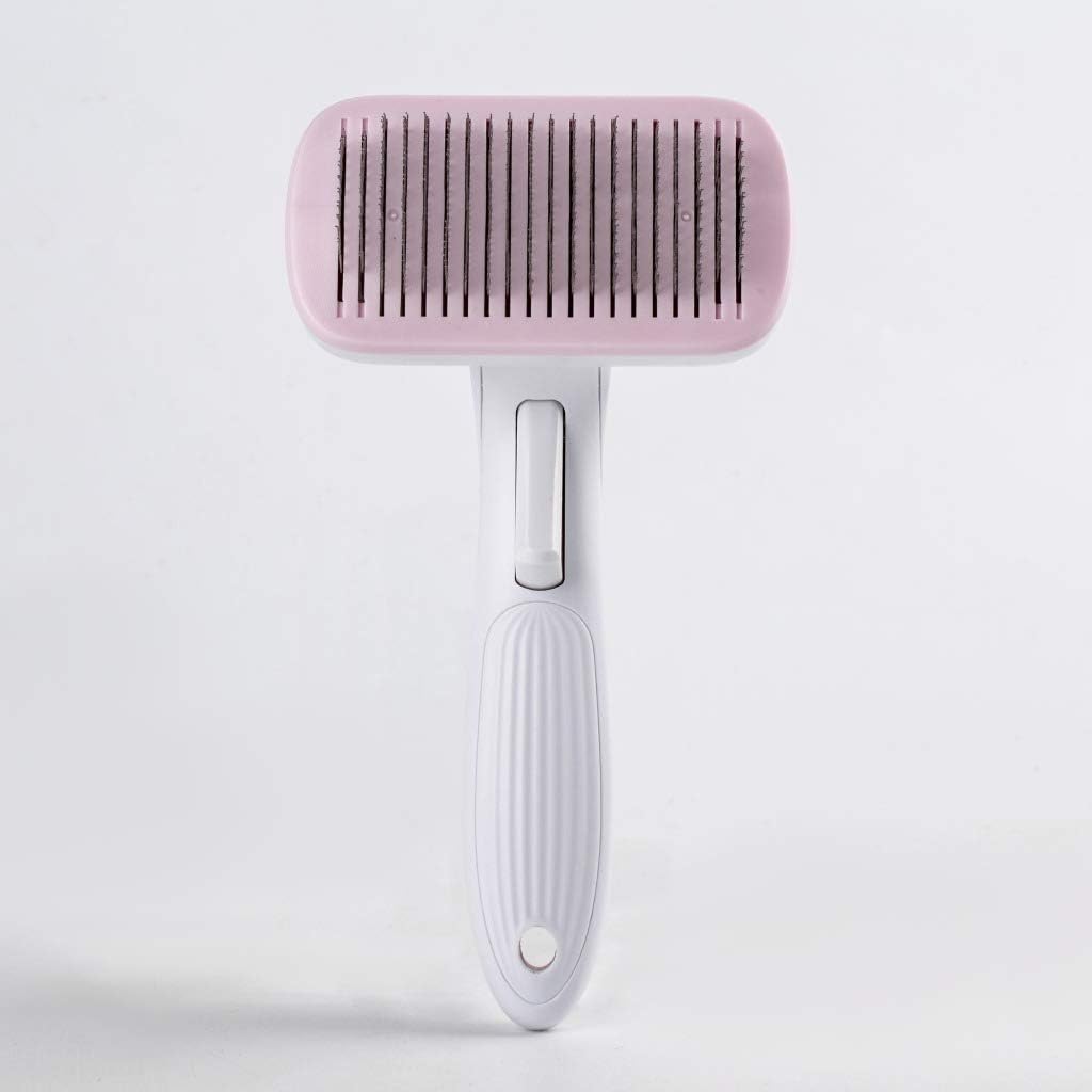 Multicolor Pet Comb Dog Hair Brush Automatic Pet Cleaning Brush Pet