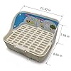 MMBOX-Rabbit-Cage-Litter-Box-Easy-to-Clean-Potty-Trainer-for-for-Small-Animalrabbitguinea-Pigferretwhite MSYU Rabbit Cage Litter Box Easy to Clean Potty Trainer for for Small Animal/rabbit/guinea Pig/ferret/(white)
