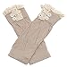 Binmer(TM)Little Girl Leg Warmers Children Socks Fashion Straight Tube Boot Cover (Khaki)