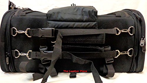 Milwaukee Performance SH694 Black Large Nylon Duffle Style Rack Bag with Carry Strap