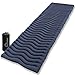 ALPRANG Ultralight Sleeping Pad - Inflatable Camping Mat for Backpacking, Traveling and Hiking, Air-Support Wavy Design (Dark Blue 1)