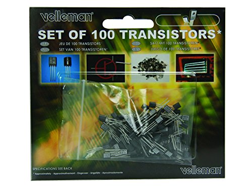 Velleman K/TRANS1 TRANSISTOR SET 100pcs