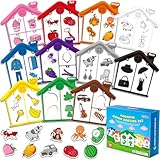 Torlam Magnetic Color Sorting Toys Alphabet Games