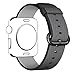 Hailan Band for Apple Watch Series 1 / 2 / 3,Fine Woven Nylon Wrist Strap Replacement with Classic Buckle for iwatch,42mm,Black