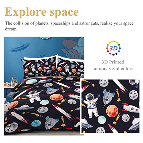 rocket ship comforter