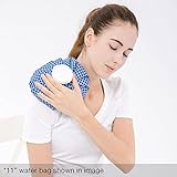 Fytto Thermal Therapy Pack, Large Leak-Proof Cap, Condensation Resistant Fabric,Blue Checker 6 Inch