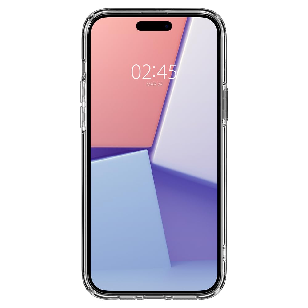 Spigen for iPhone 15 Case, Ultra Hybrid MagFit [Anti-Yellowing] [Compatible with Magsafe] - Clear