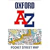 Oxford A-Z Pocket Street Map Landkaart – Gevouwen Kaart, 20 februari 2020
