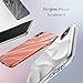 Ringke Flow Designed for iPhone X Case, Wavy Textured Flexible TPU Cover for iPhone X Case, iPhone 10 (Not Compatible with iPhone Xs) - Rose Gold