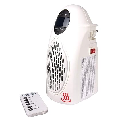 Stufetta Elettrica Basso Consumo Con Telecomando Stufetta Elettrica Da Presa Fino A 22 Mq Stufetta Elettrica Da Bagno E Casa Da 15 A 32