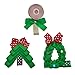 LCLHB Christmas Element Ribbon Hair Bows Barrettes For Babies Girls Women Children 2 inch -3 inch