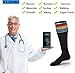 KKUP2U Compression Socks for Men & Women, Medical20-30 mmHg Graduated Compression for Flight, Maternity, Athletics, Travel, Nurses, Running - Boost Stamina, Circulation & Recovery - Rainbow M