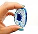 Rock Paradise 24 (Twenty Four) Blue Drilled Agate Slices - ~1.5-3 - Agate Pendant Slice Drilled Top with Agate Identification Card and a COA