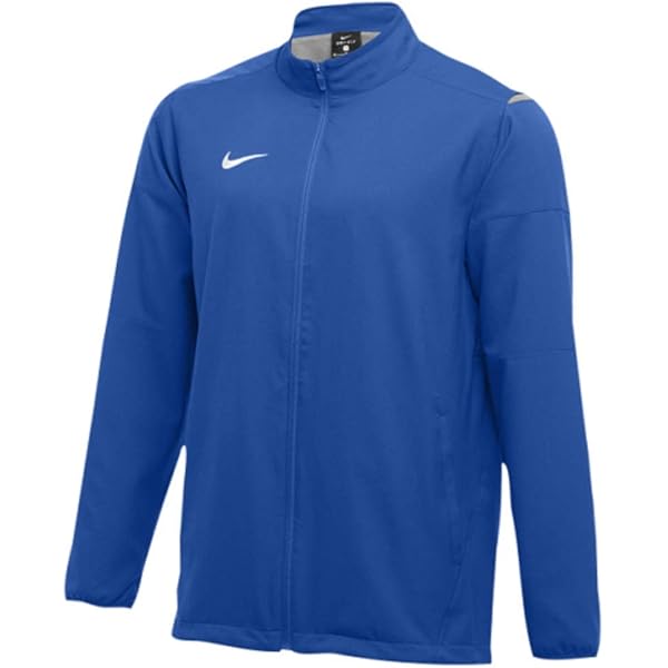 nike team dry woven jacket
