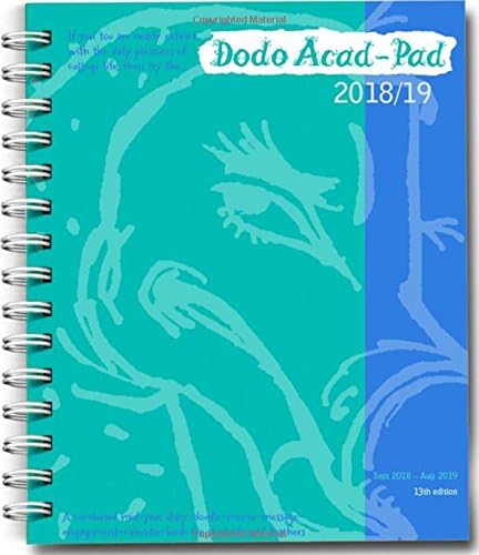 Dodo Mini Acad-Pad 2018-2019 Pocket Mid Year Diary, Academic Year, Week to View: A mid-year diary-doodle-memo-message-engagement-calendar-organiser-planner book for students & teachers (Dodo Pad) Calendar – Student Calendar, 12 Feb. 2018