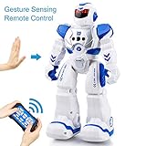 Wonwo Robot Toy for Kids, Smart Robot Kit with Remote and Gesture Control Robotics Gifts for Boys Girls Intelligent Programmable Walking Dancing Singing