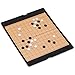 Yellow Mountain Imports Portable Magnetic 13x13 Travel Go Game Set Board (7.9 x 6.7-Inch) with Single Convex Stones