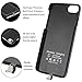 Wireless Charging Receiver Case, Dual Layer Protective Back Cover & flexible Lightning Connector for iPhone 6, 6s, 7 (4.7 