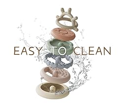 Moonkie Stacks of Circles Soft Teething Toy