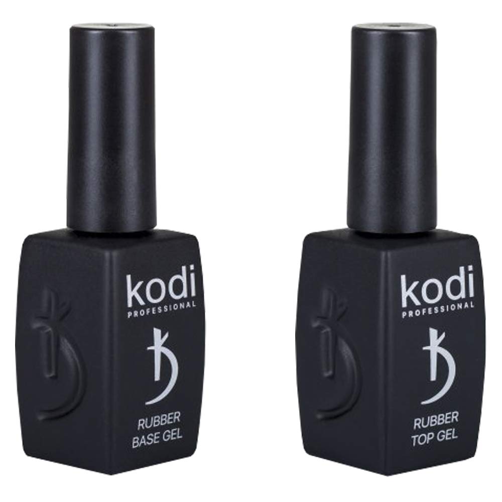 Kodi Professional BEST SET 2in1 Rubber BASE 12ml. + Rubber TOP 12ml. / 0.4 fl oz
