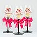 40 & Fabulous Birthday Wine Glass for Women | Fun Gift for Woman Turning Forty Years Old | Mom, Best Friend, Aunt, Sister, Cousin, Co-Worker | Big 23 oz, 8.8” Tall Wine Glass