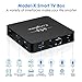 Kingbox Android TV Box 8.1, Model X Android Box with 2GB RAM 16GB ROM Quad-Core Support Dual-Band WiFi 2.4G+5G / 4K / 3D / H.265 Smart TV Box (Model X 8.1)