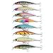 Aorace Saltwater Fishing Lures Squid Laser Salwater 3D Minnow Fishing Lures Salt Swimbait Wobbler